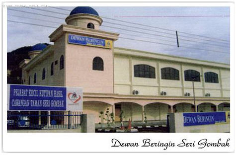 Dewan Beringin Sri Gombak Portal Rasmi Majlis Perbandaran Selayang Mps