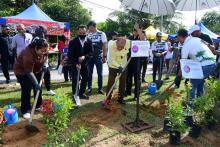 Majlis Perasmian Penanaman Pokok Sempena Hari Sungai Antarabangsa