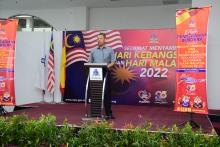 Penyerahan Bendera Sempena SUKMA