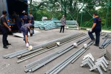 MPS Serah Sumbangan Logistik Kepada IPD Gombak