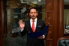 MAJLIS LAFAZ AKUAN TERIMA JAWATAN TYDP