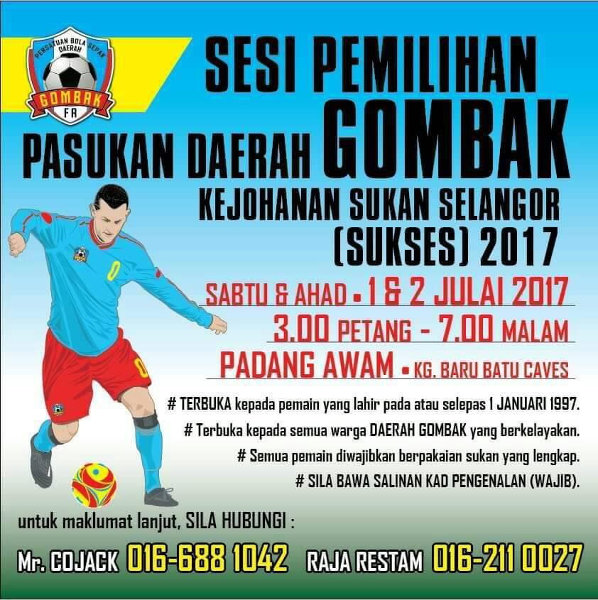 Sesi Pemilihan Sukses Pasukan Daerah Gombak 2017 Portal Rasmi Majlis Perbandaran Selayang Mps
