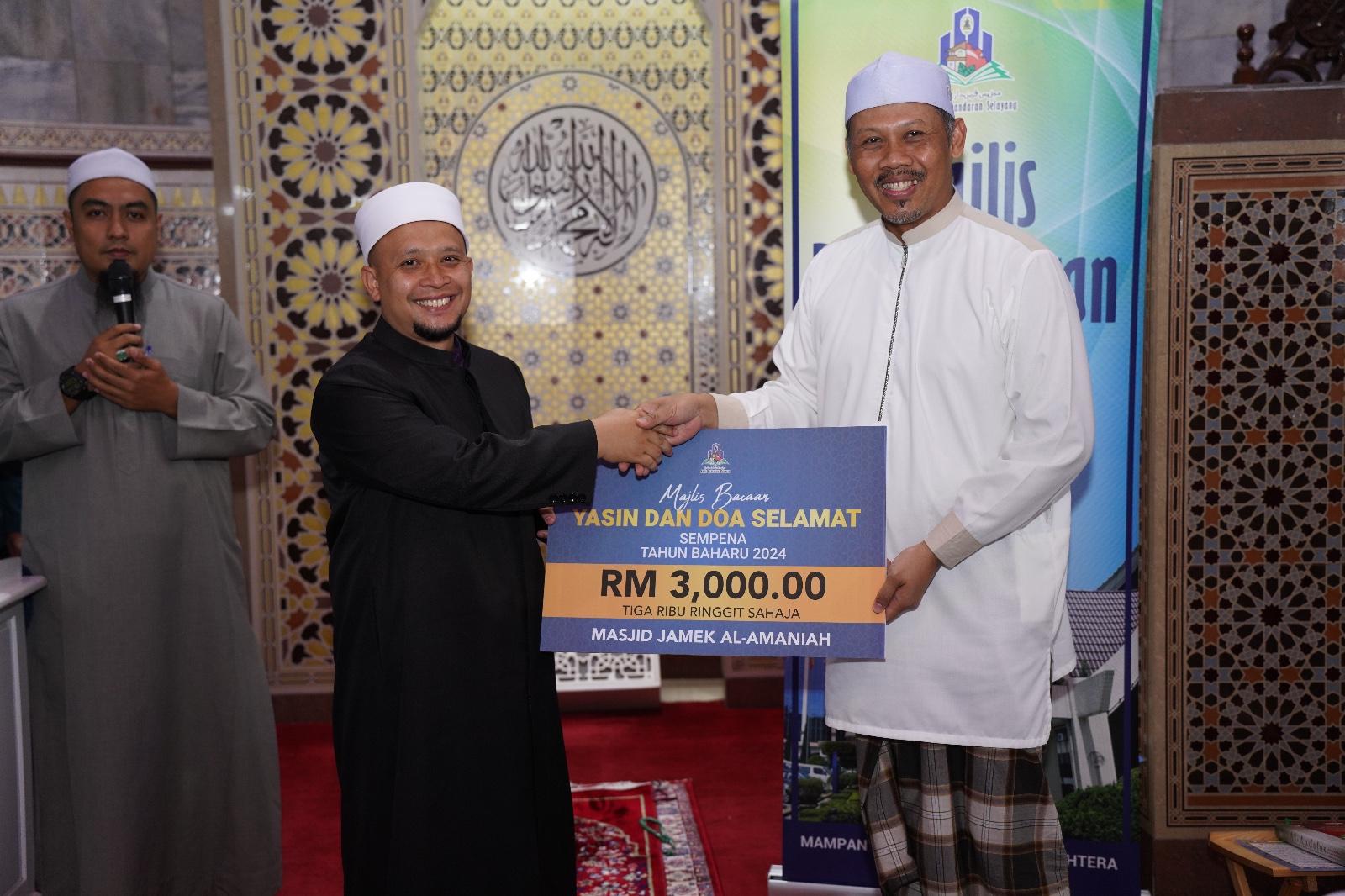 MAJLIS BACAAN YASIN DAN DOA SELAMAT 2024