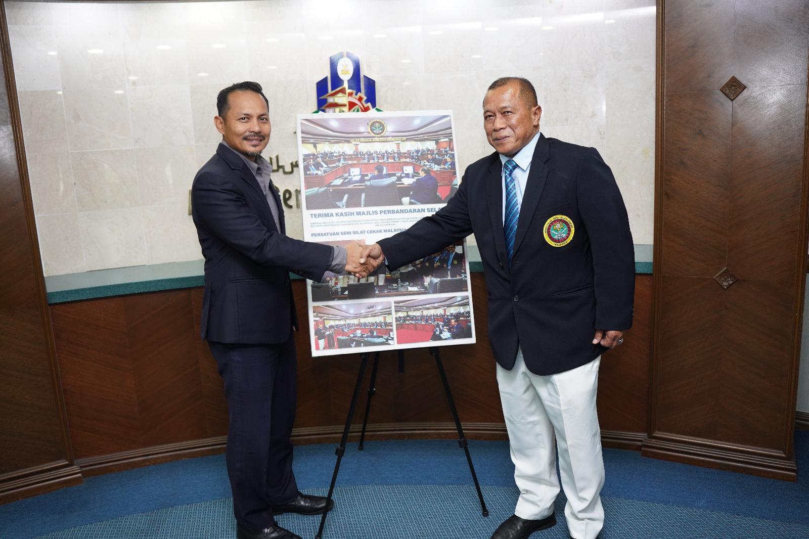 LAWATAN PERSATUAN SENI SILAT CEKAK MALAYSIA CAWANGAN SELANGOR (PSSCMCS) KE MPS