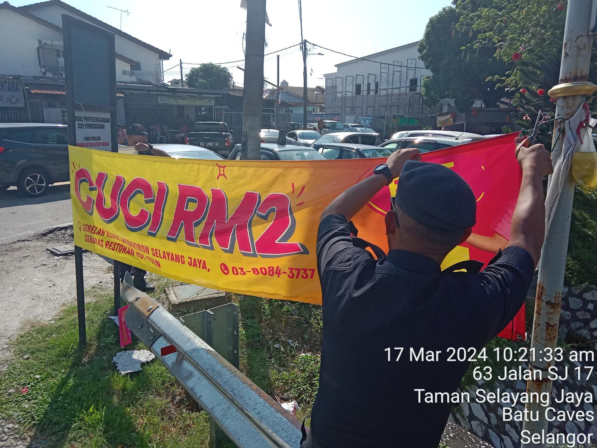 OPERASI MENURUNKAN GEGANTUNG
