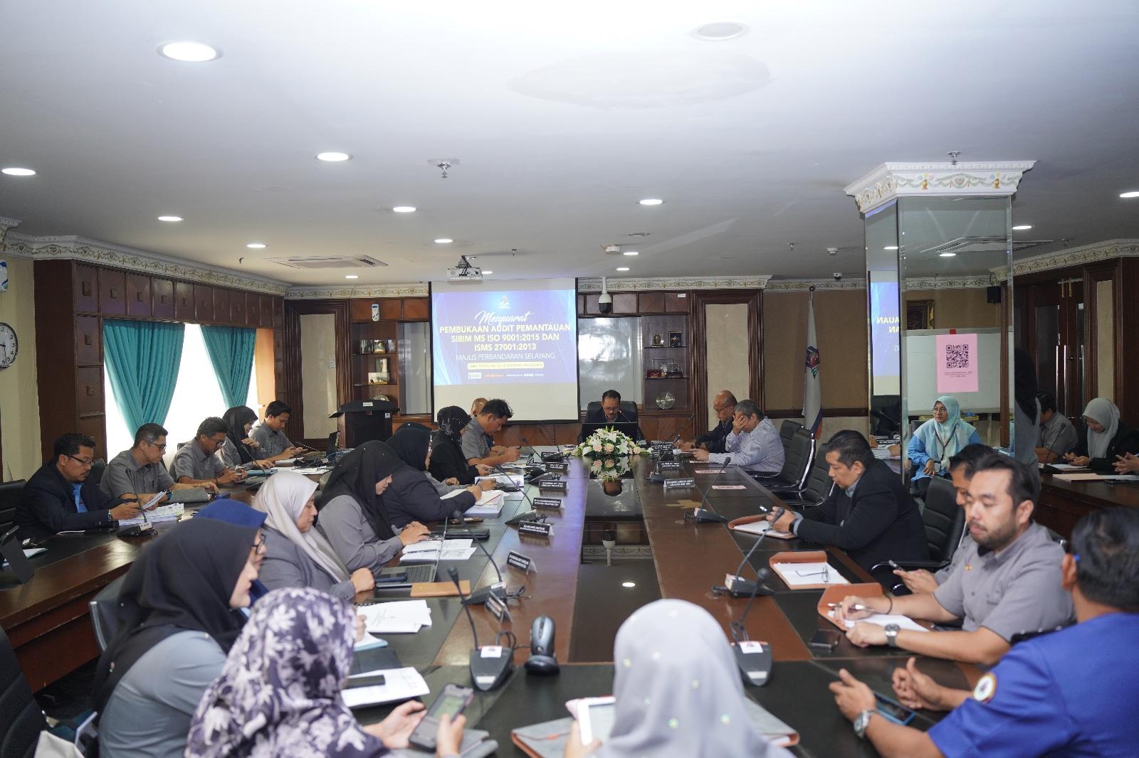 AUDIT PEMANTAUAN SISTEM PENGURUSAN KUALITI ISO 9001 DAN INFORMATION SECURITY MANAGEMENT SYSTEM (ISMS) 27001