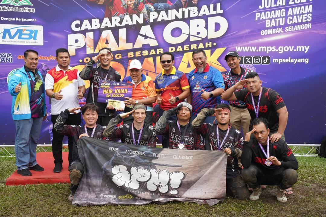 CABARAN PAINTBALL PIALA OBD (ORANG BESAR DAERAH) GOMBAK 2024