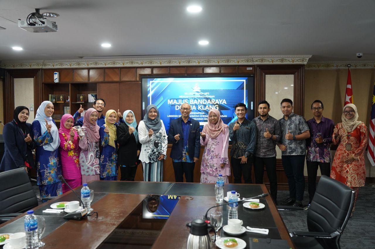 LAWATAN PENANDAARASAN MAJLIS BANDARAYA DIRAJA KLANG KE MPS