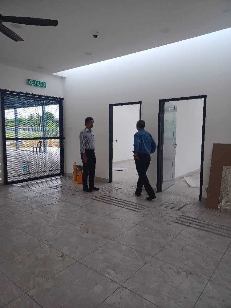 LAWATAN TURUN PADANG SEMPENA MAJLIS PERASMIAN PUSAT AKTIVITI WARGA EMAS (PAWE) SG TUA