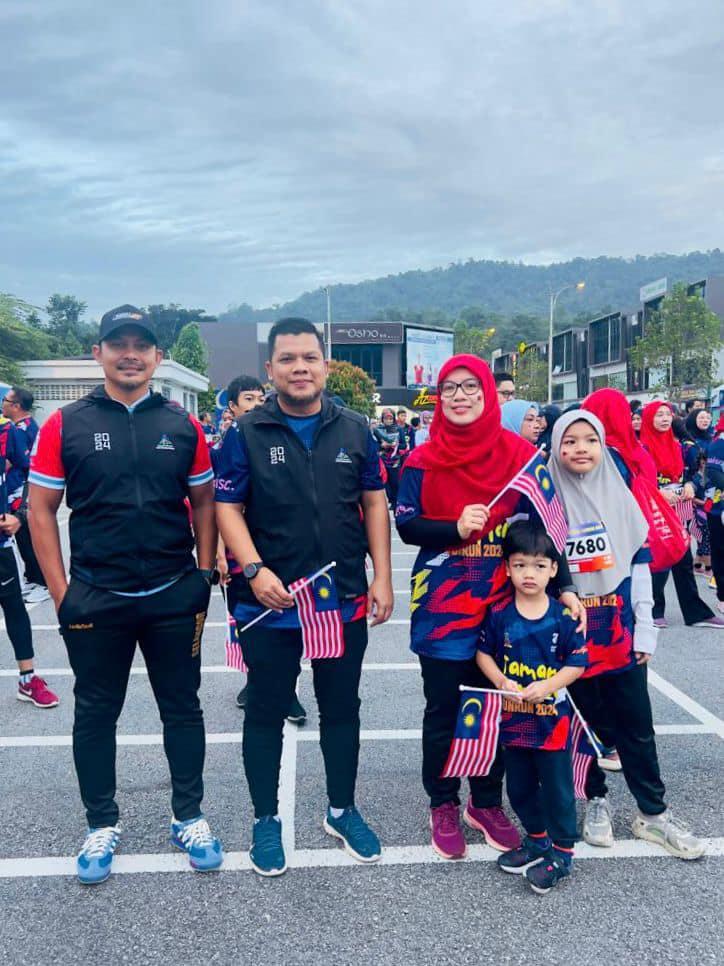 TAMAN TEMPLER FUN RUN 2024 ANJURAN PEJABAT ADN TAMAN TEMPLER