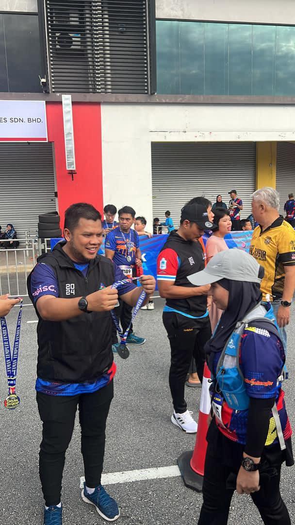 TAMAN TEMPLER FUN RUN 2024 ANJURAN PEJABAT ADN TAMAN TEMPLER