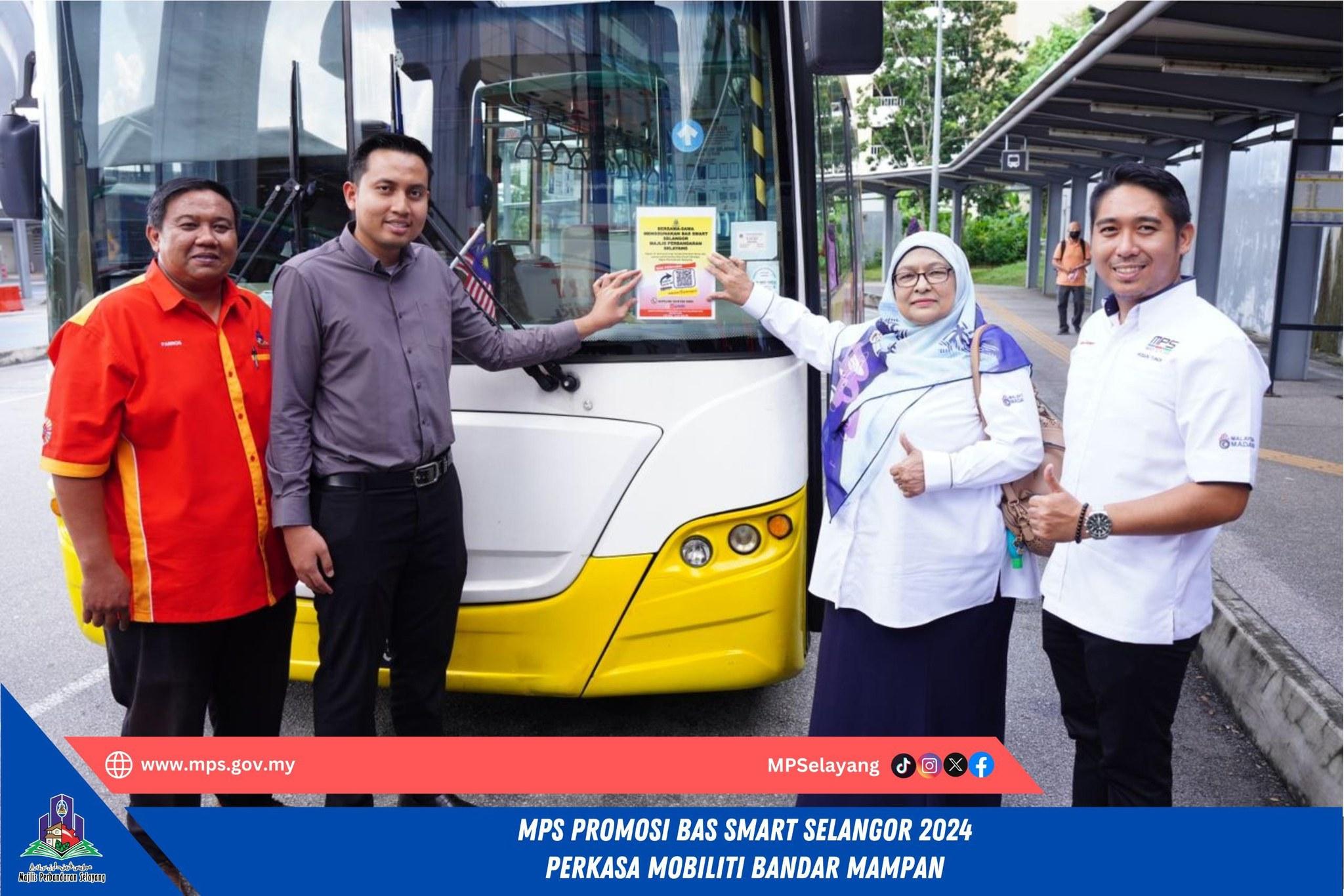 LAWATAN KHAS BERSAMA AHLI MAJLIS BAGI TUJUAN KAJIAN PENAMBAHBAIKAN PERKHIDMATAN BAS SMART SELANGOR