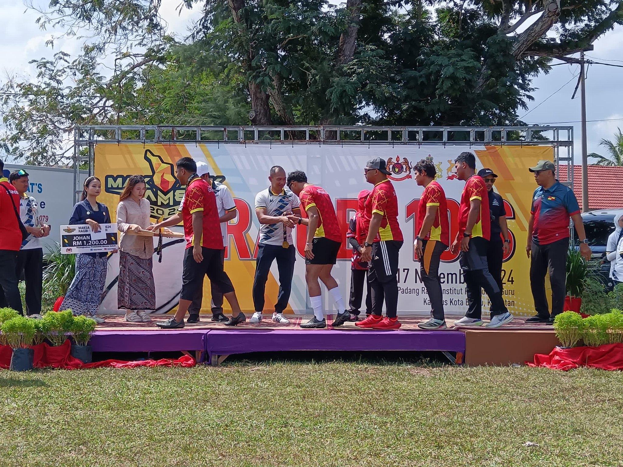 PASUKAN RAGBI MAKSAK SELANGOR JUARA KEJOHANAN MAKSAK GAMES 2024
