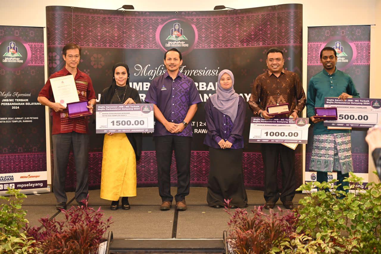 MAJLIS APRESIASI JMB@MC TERBAIK MAJLIS PERBANDARAN SELAYANG TAHUN 2024