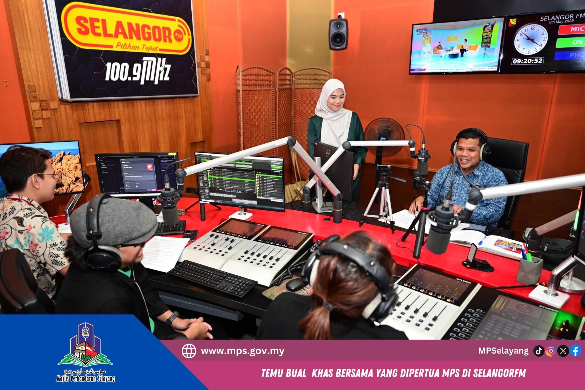 TEMU BUAL  KHAS BERSAMA YANG DIPERTUA MPS DI SELANGORFM