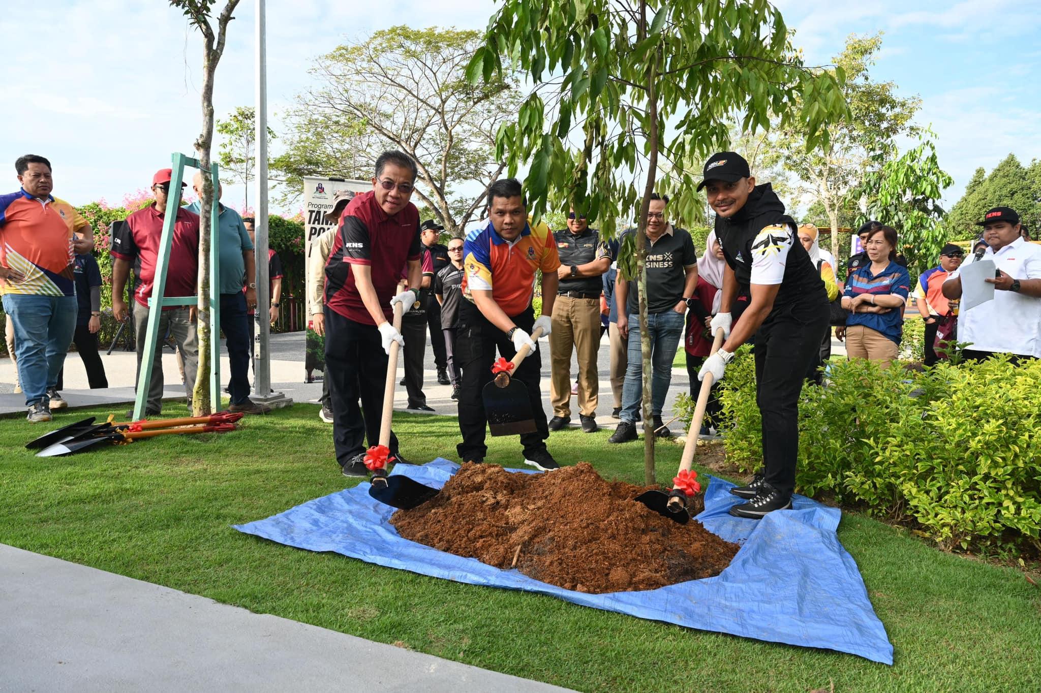 PROGRAM TANAM POKOK PERDANA 2024 DAN PERASMIAN TAMAN TASIK KOTA PUTERI