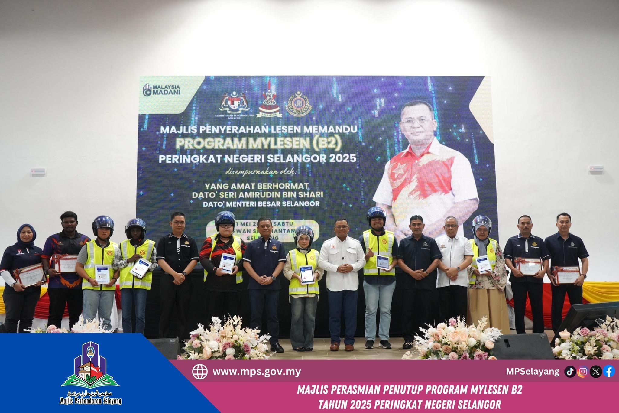 MAJLIS PERASMIAN PENUTUP PROGRAM MYLESEN B2 TAHUN 2025 PERINGKAT NEGERI SELANGOR