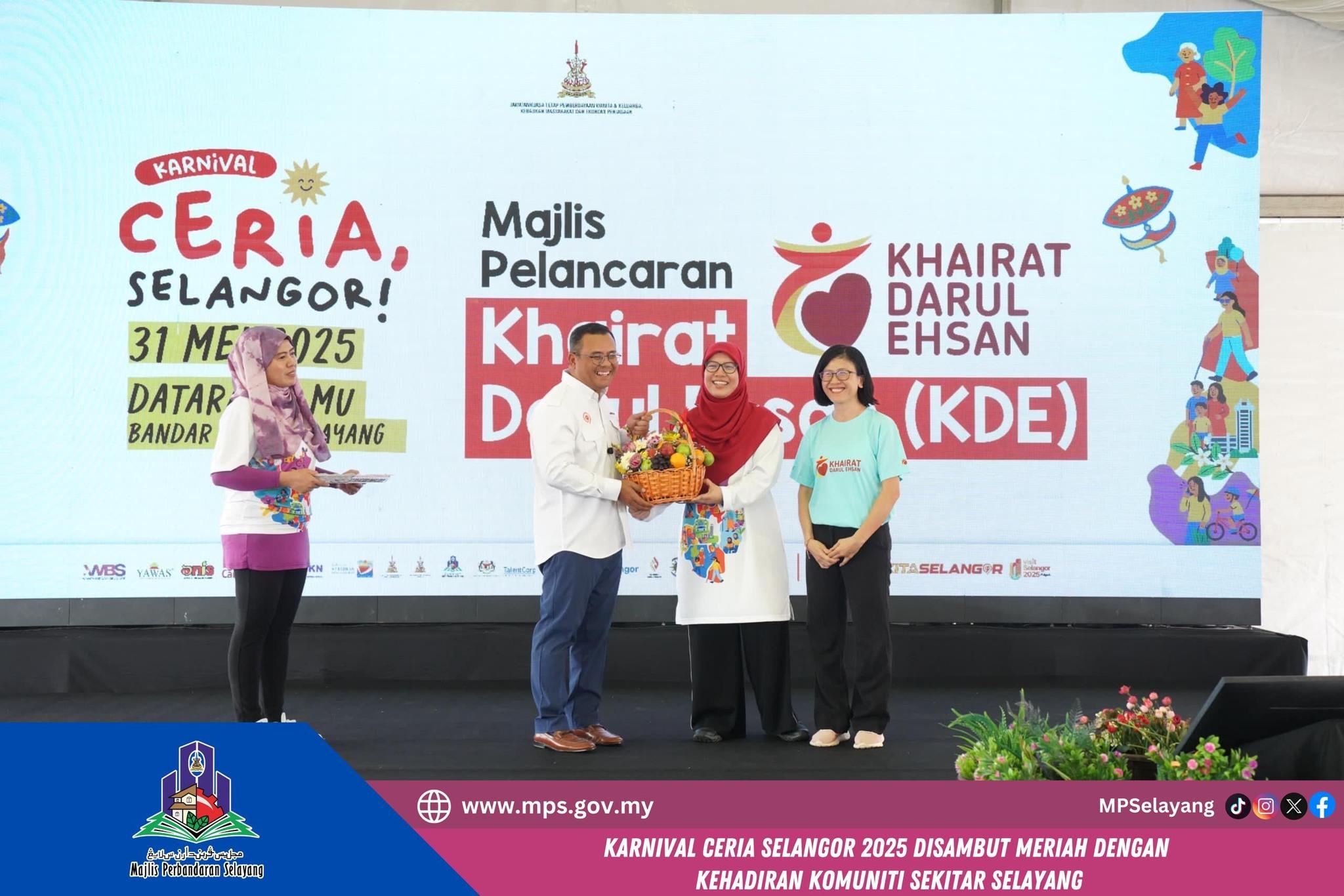 KARNIVAL CERIA SELANGOR 2025 DISAMBUT MERIAH DENGAN KEHADIRAN KOMUNITI SEKITAR SELAYANG