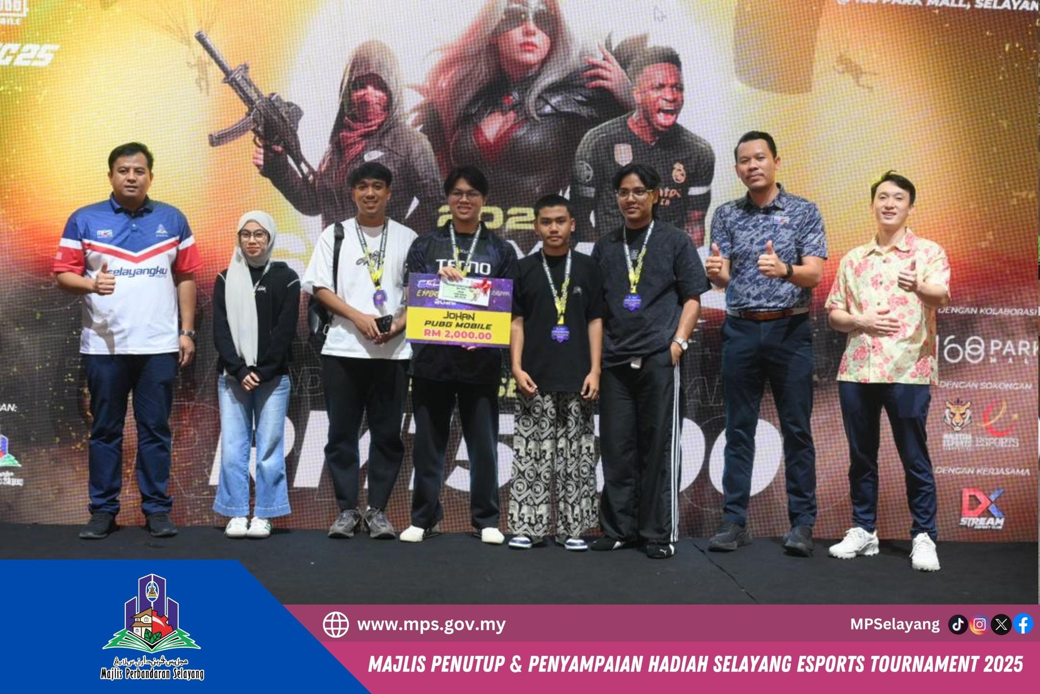 MAJLIS PENUTUP & PENYAMPAIAN HADIAH SELAYANG ESPORTS TOURNAMENT 2025