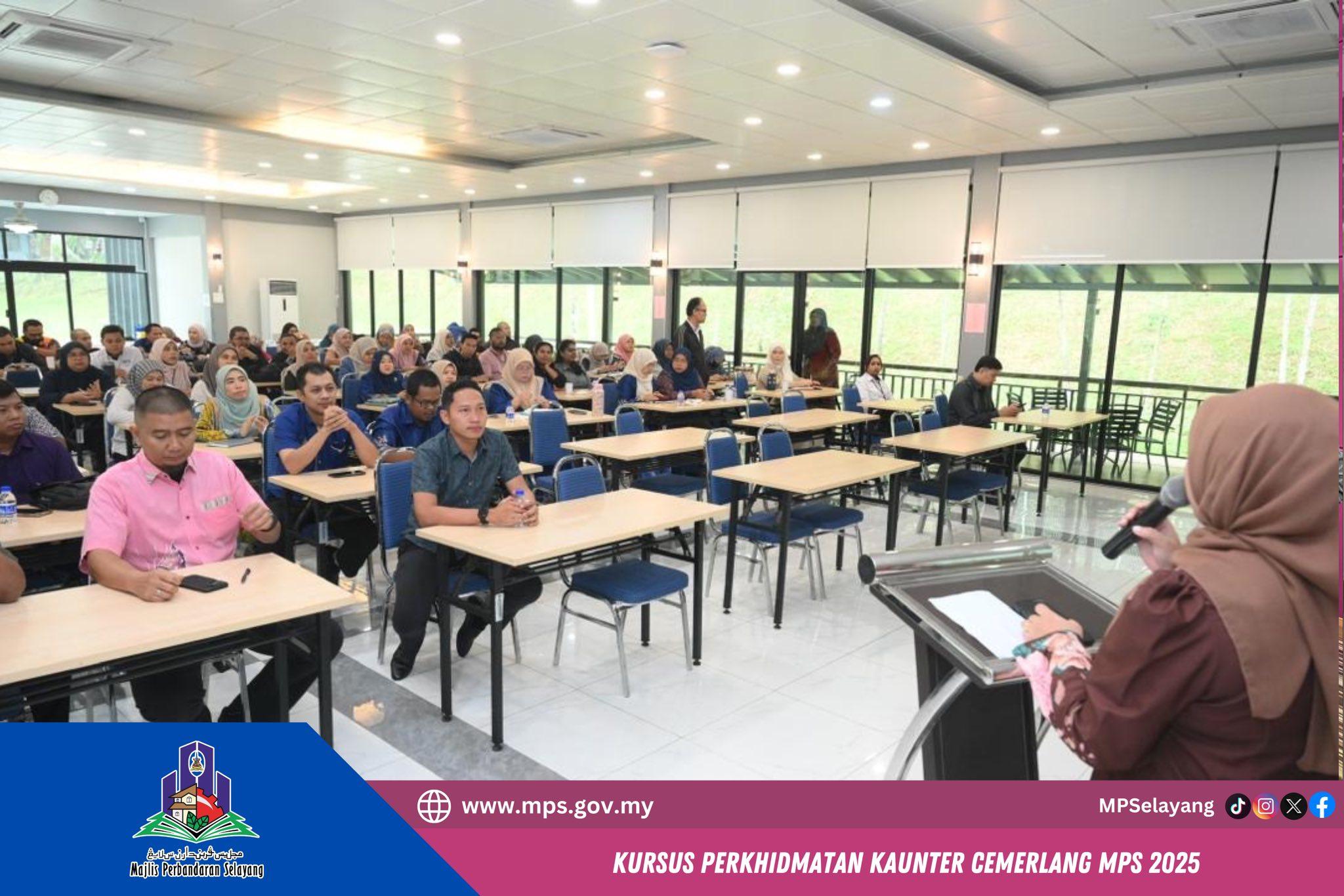 KURSUS PERKHIDMATAN KAUNTER CEMERLANG MPS 2025