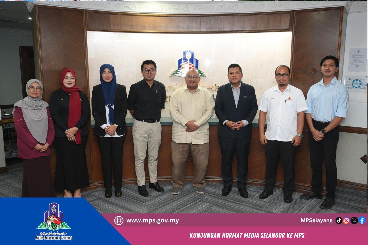 KUNJUNGAN HORMAT MEDIA SELANGOR KE MPS