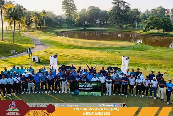 ATLET GOLF MPS SERTAI KEJOHANAN MAKSAK GAMES 2025