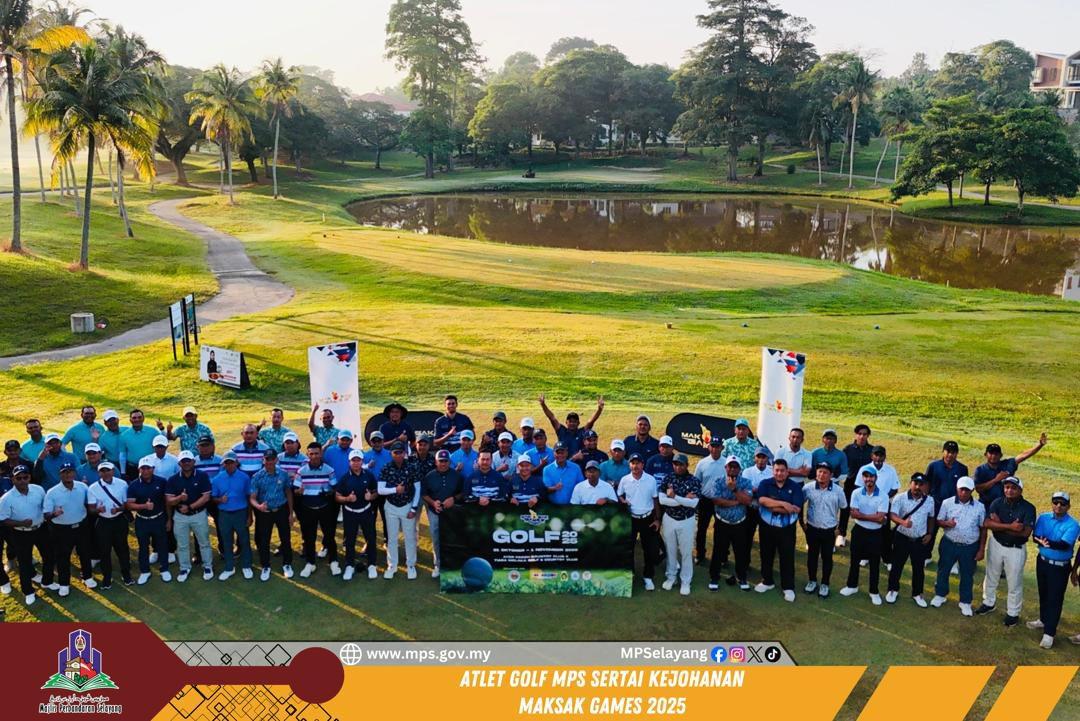 ATLET GOLF MPS SERTAI KEJOHANAN MAKSAK GAMES 2025