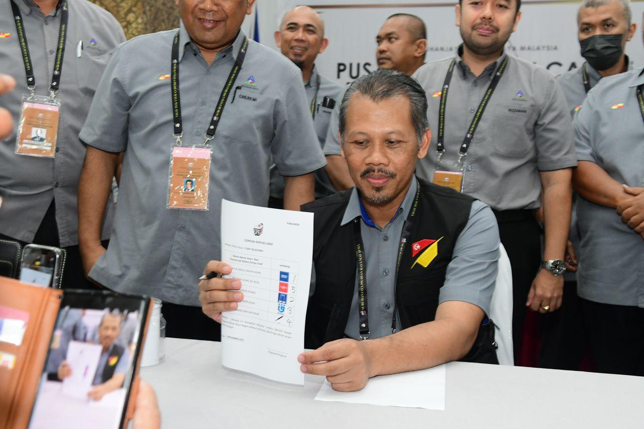 Hari Penamaan Calon PRU 15 Parlimen P097 Selayang