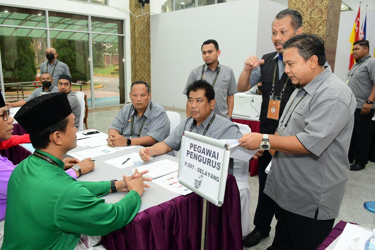 Hari Penamaan Calon PRU 15 Parlimen P097 Selayang