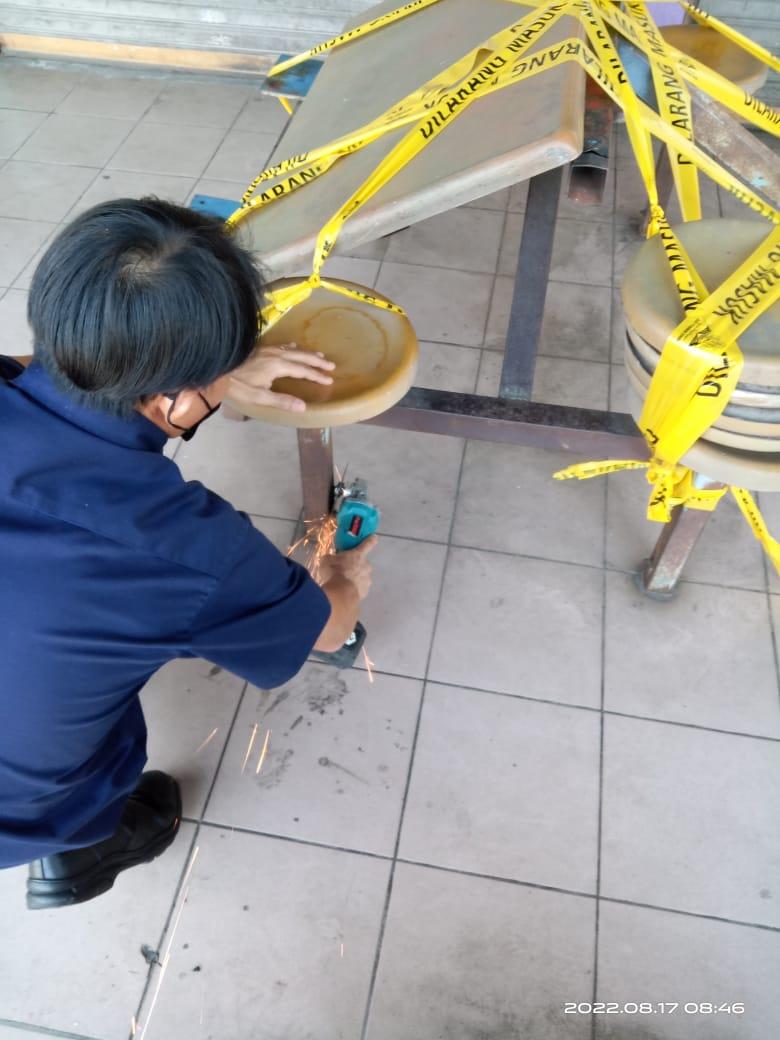 Isu Perletakan Kerusi Di Medan Selera MPS Taman Jasa, Sungai Tua
