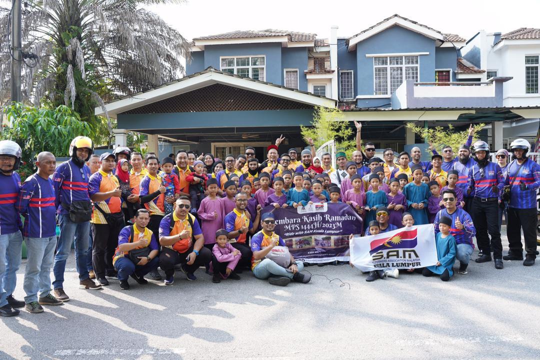 Konvoi Bermotosikal Sempena Program Kembara Kasih Ramadan MPS 2023