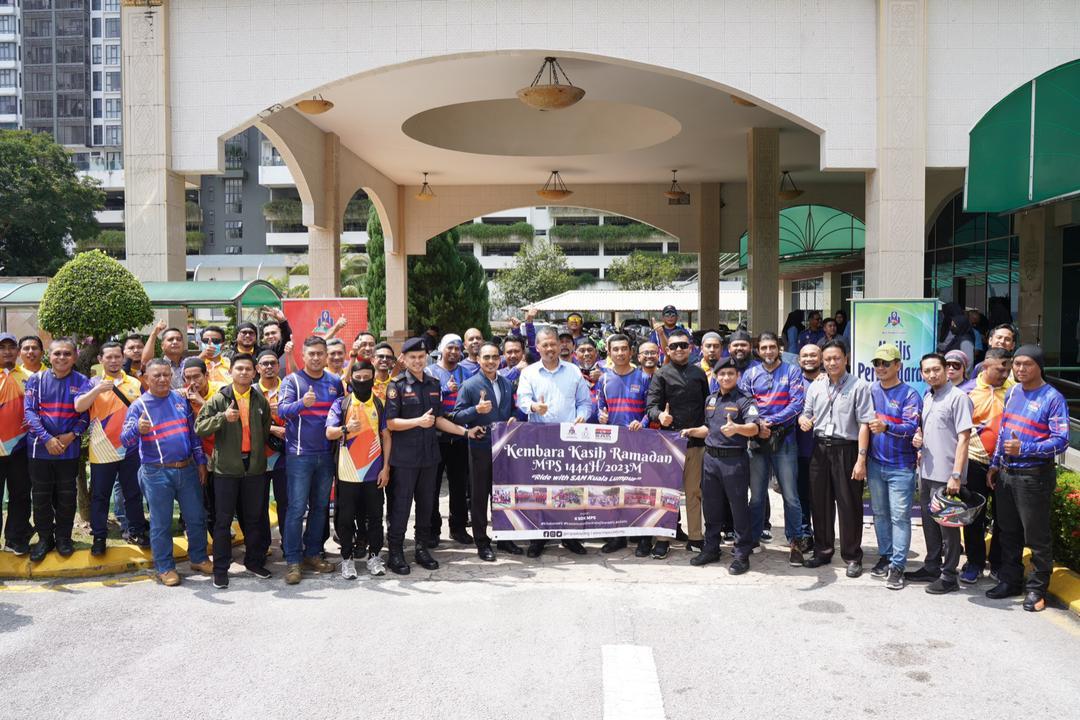 Konvoi Bermotosikal Sempena Program Kembara Kasih Ramadan MPS 2023