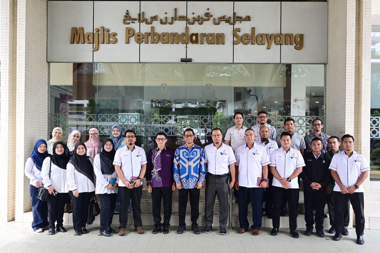KUNJUNGAN BALAS MP TEMERLOH KE MAJLIS PERBANDARAN SELAYANG