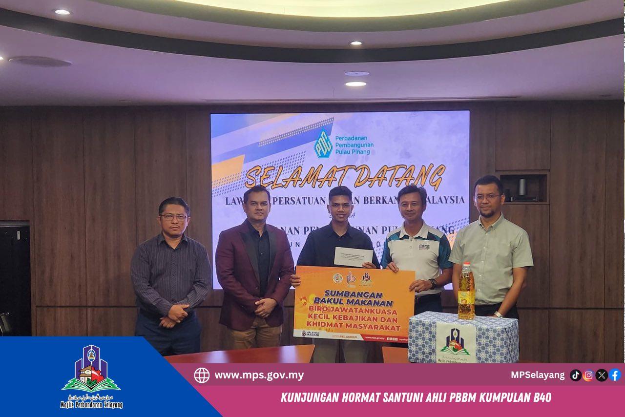 KUNJUNGAN HORMAT SANTUNI AHLI PBBM KUMPULAN B40