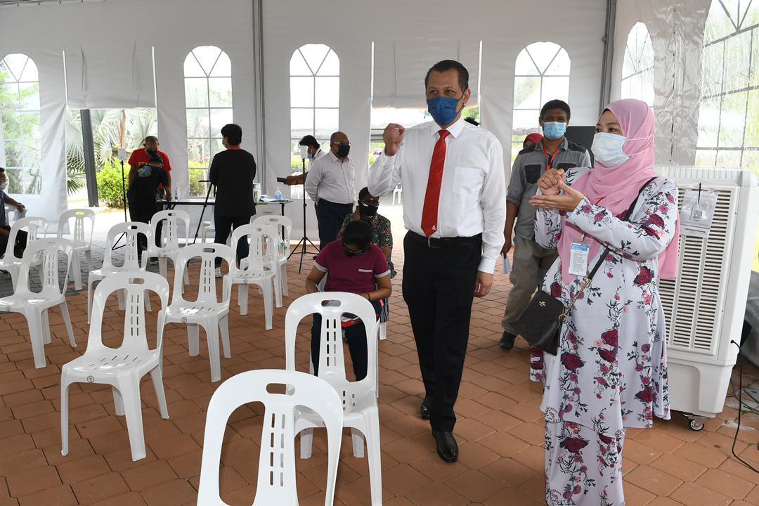 Lawatan ke PPV Le Gardens Pavilion