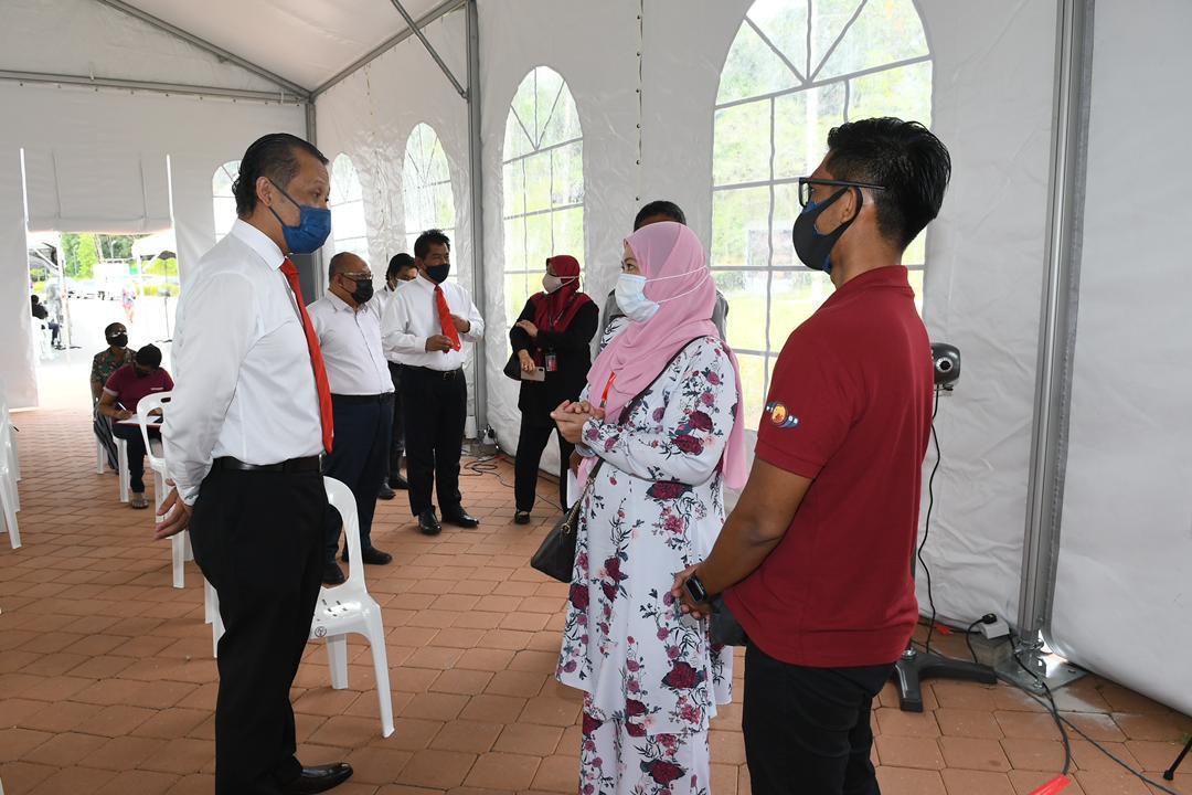Lawatan ke PPV Le Gardens Pavilion
