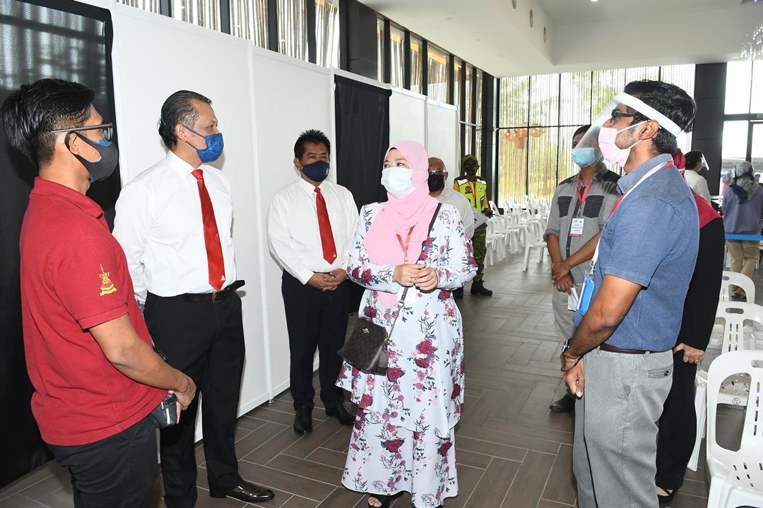Lawatan ke PPV Le Gardens Pavilion
