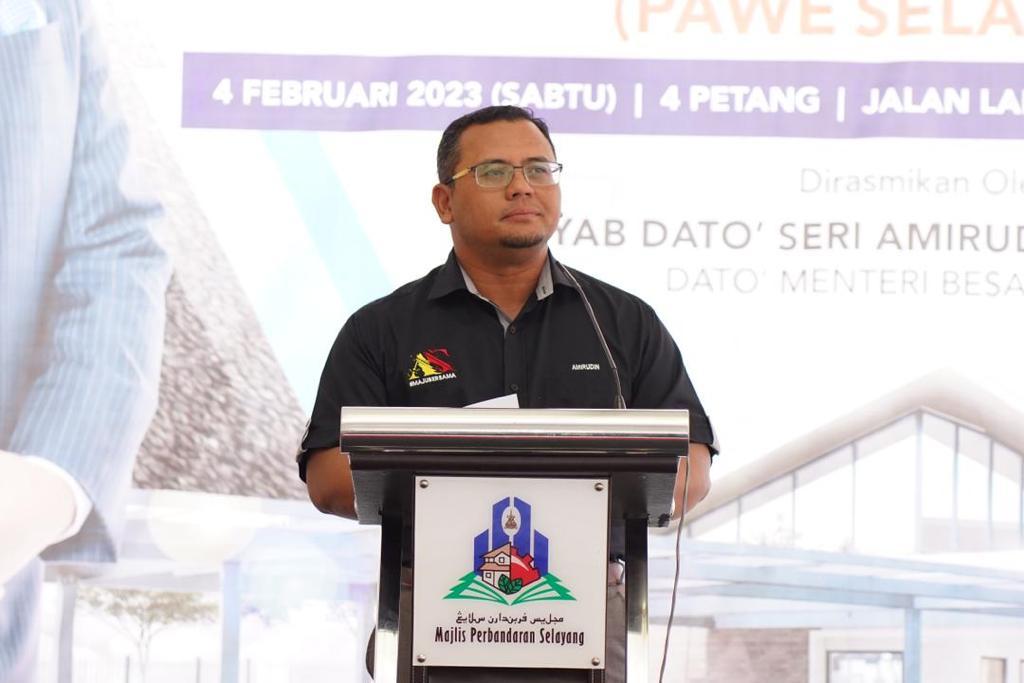 Majlis Perasmian Pembukaan Jalan Baharu Raintree Dan Majlis Pecah Tanah Pembinaan Pusat Aktiviti Warga Emas (PAWE) Selayang