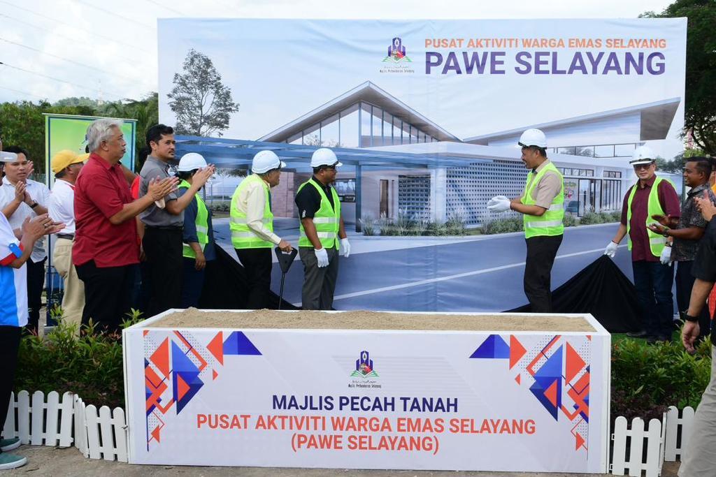 Majlis Perasmian Pembukaan Jalan Baharu Raintree Dan Majlis Pecah Tanah Pembinaan Pusat Aktiviti Warga Emas (PAWE) Selayang