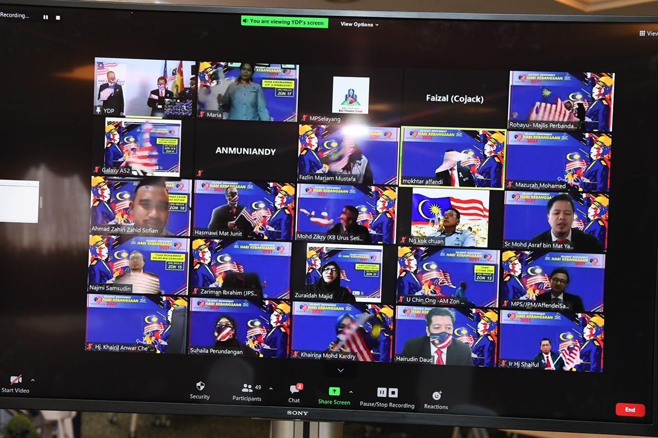 Majlis Perhimpunan Bulanan Dan Sambutan Hari Kebangsaan Peringkat MPS Tahun 2021