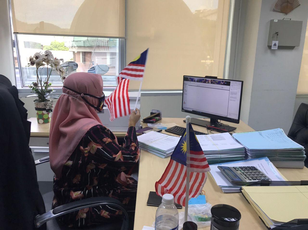 Majlis Perhimpunan Bulanan Dan Sambutan Hari Kebangsaan Peringkat MPS Tahun 2021