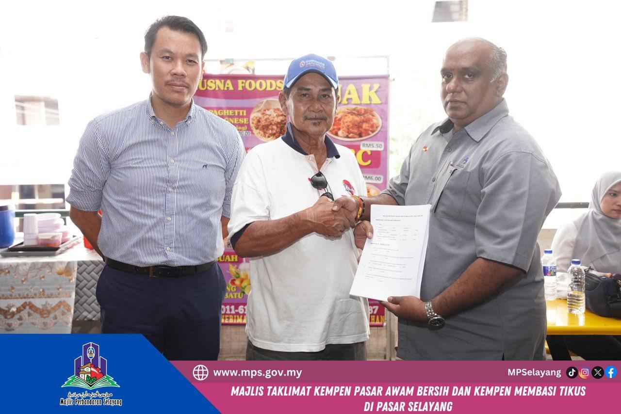 MAJLIS TAKLIMAT KEMPEN PASAR AWAM BERSIH