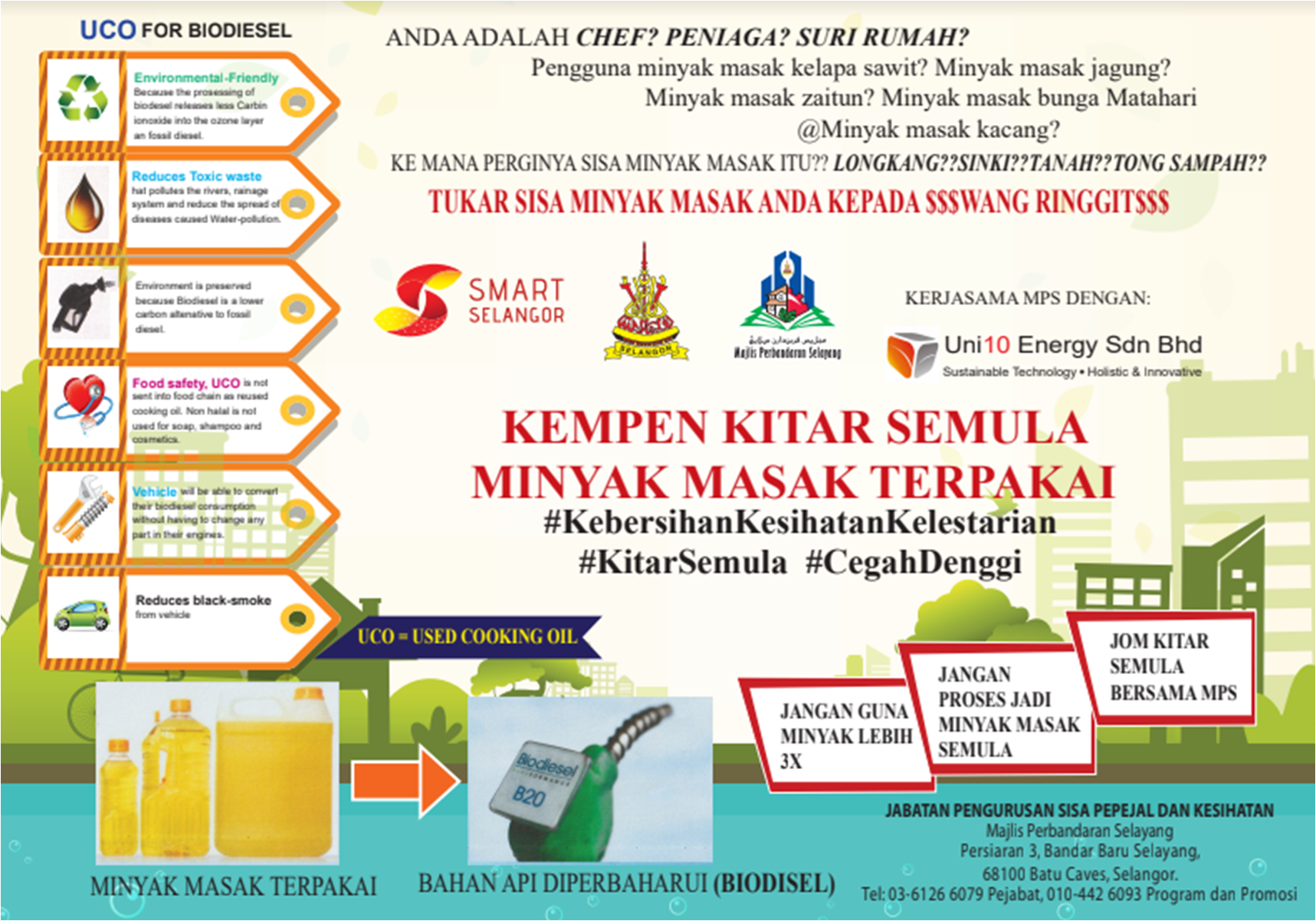 minyak recycle