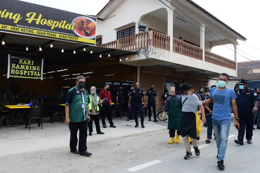 Operasi Bersepadu Bersama Jabatan Imigresen Negeri Selangor dan Kementerian Perdagangan Dalam Negeri Dan Hal Ehwal Pengguna (KPDNHEP) Negeri Selangor