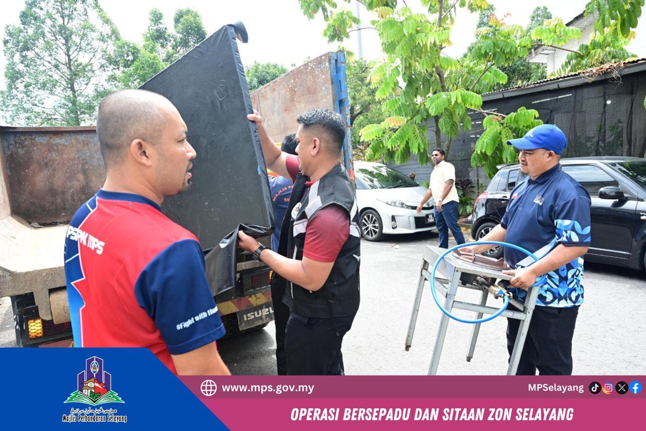 OPERASI BERSEPADU DAN SITAAN ZON SELAYANG