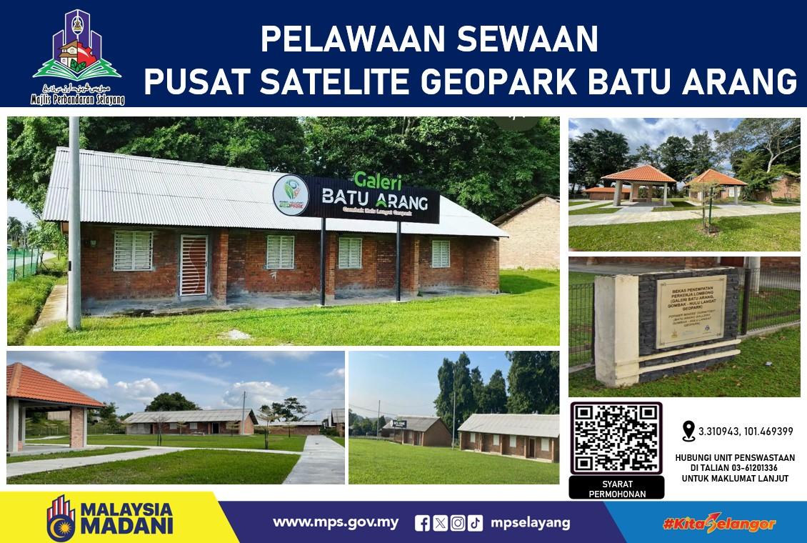 PELAWAAN SEWAAN PUSAT SATELITE GEOPARK BATU ARANG