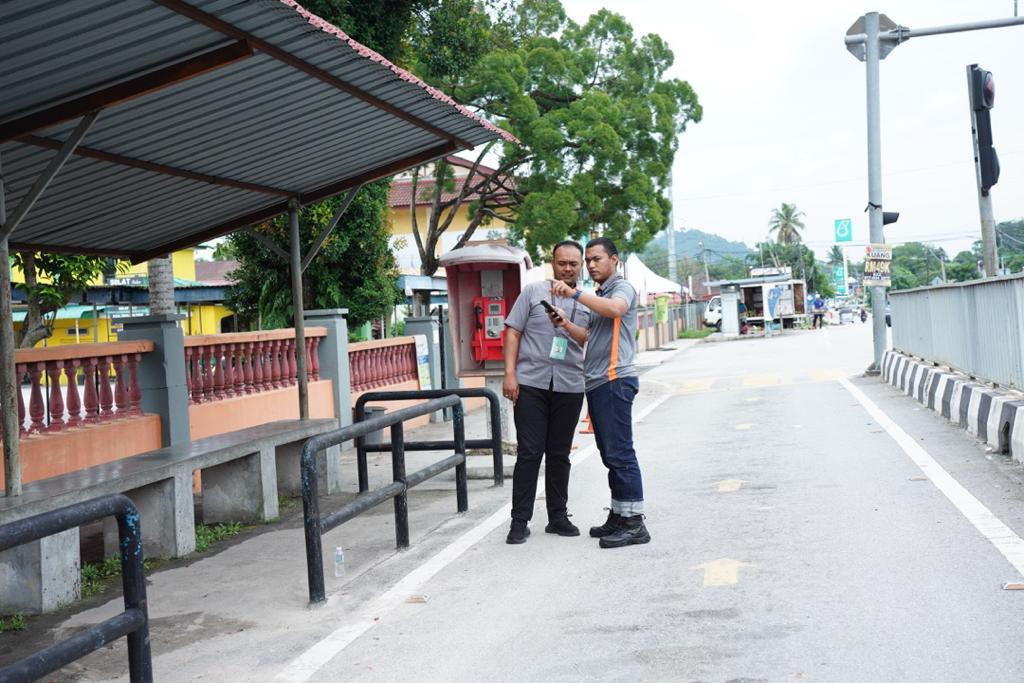 Pemantauan Oleh Pegawai Penguatkuasa Kempen Pilihan Raya Parlimen P097 Selayang