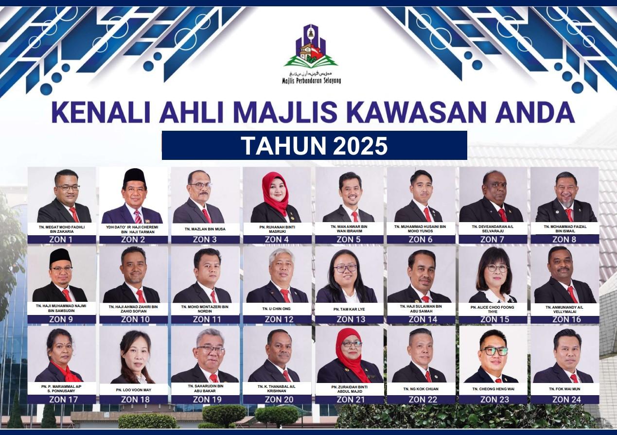 POSTER KENALI AHLI MAJLIS KAWASAN ANDA TAHUN 2025
