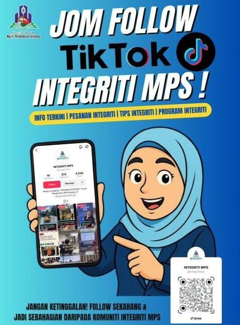 POSTER TIKTOK INTEGRITI MPS