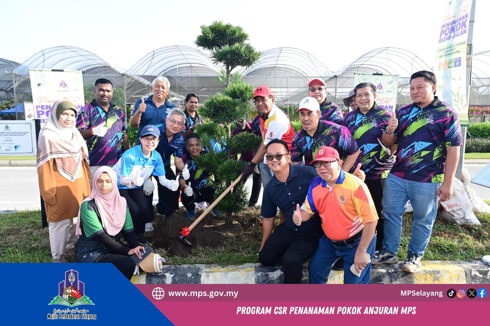 PROGRAM CSR PENANAMAN POKOK ANJURAN MPS
